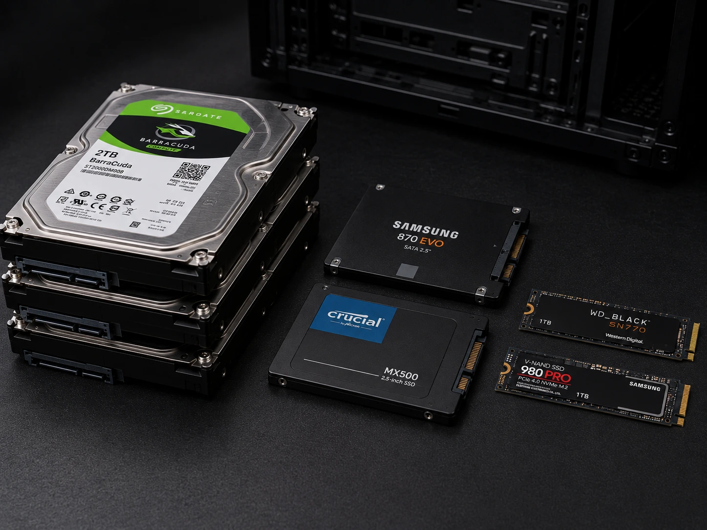 SSD, opslag & data - Desktop PC