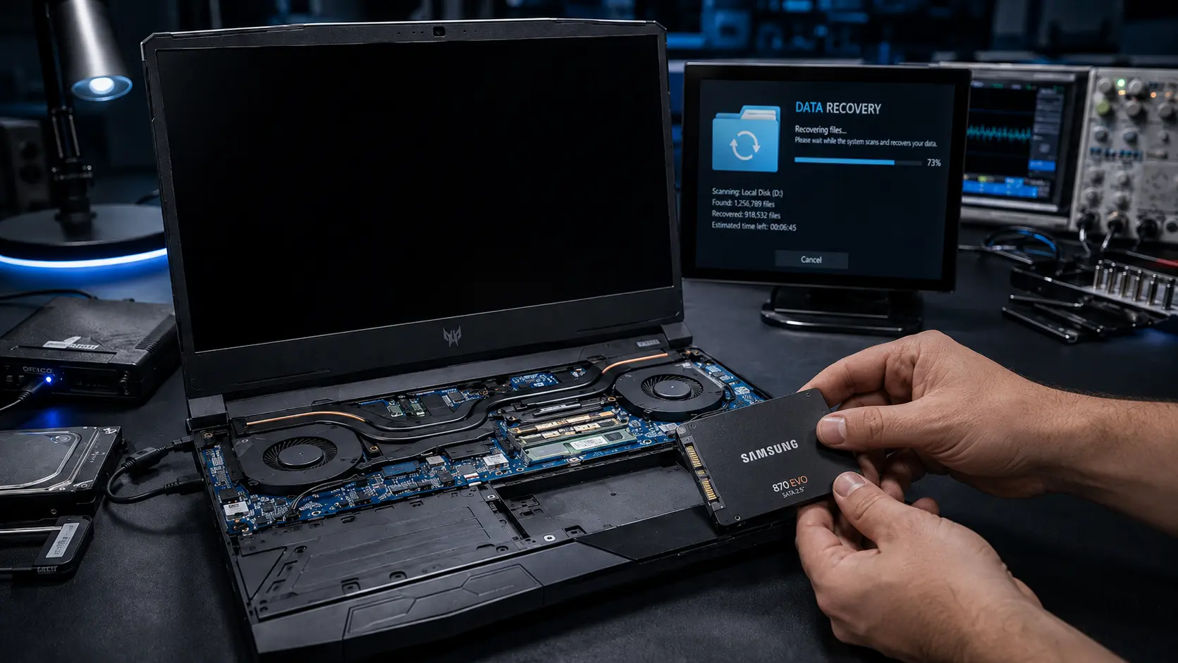 Data recovery - Laptop