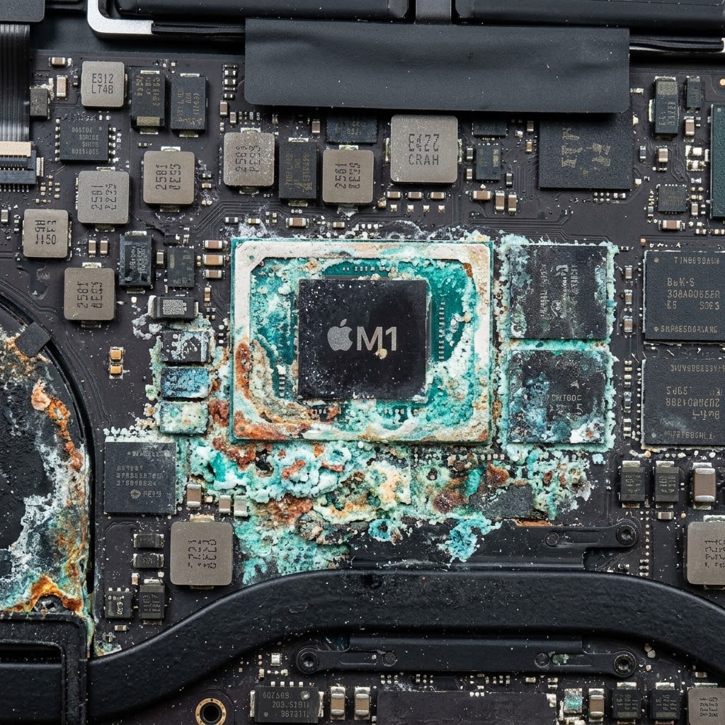 Vochtschade reparatie - MacBook